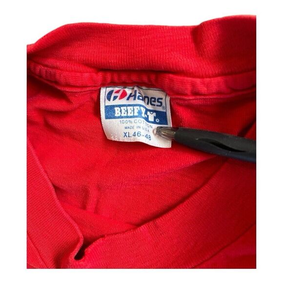 Vintage Love & Rockets T-Shirt XL So Alive Band Tee Made in USA 1980s-1990s Red - Picture 6 of 9